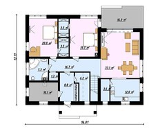 Современный коттедж с просторной террасой на втором этаже