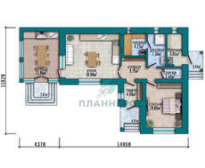 Проект загородного дома для отдыха