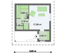 Проект классической бани