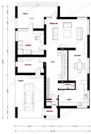 Проект комфортного дома с односкатной кровлей