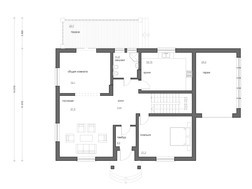 Большой удобный и просторный дом с мансардой