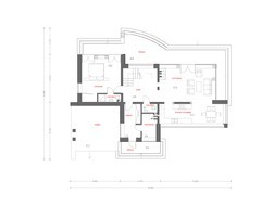 Современный удобный двухэтажный дом с балконами