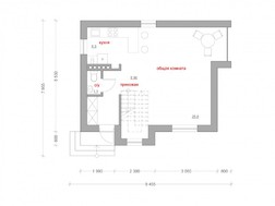 Современный дом для маленького компактного участка