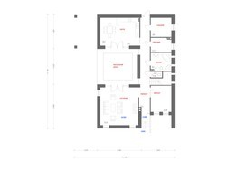 Проект современного дома Г-образной формы