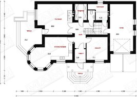 Кукольный домик - шикарный домик - особняк для настоящих ценителей роскоши и комфорта