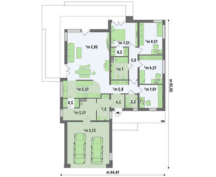 Проект дома для большой семьи