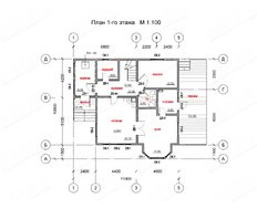 Архитектурный проект стильного недорогого дома