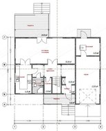 Проект классического дома 220 m²