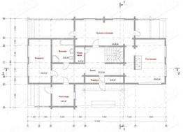 Проект современного дома со вторым светом