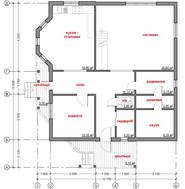 Архитектурный проект небольшого дома площадью 150 m²