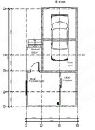 Архитектурный проект гаража со сторожкой