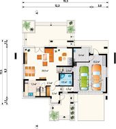 Большая загородная вилла в стиле хай-тек