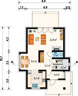 Стильный загородный особняк с четырьмя комфортными комнатами