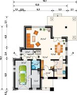 Архитектурный проект комфортабельной виллы в средиземноморском стиле