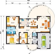 Дом-праздник с эксклюзивным экстерьером