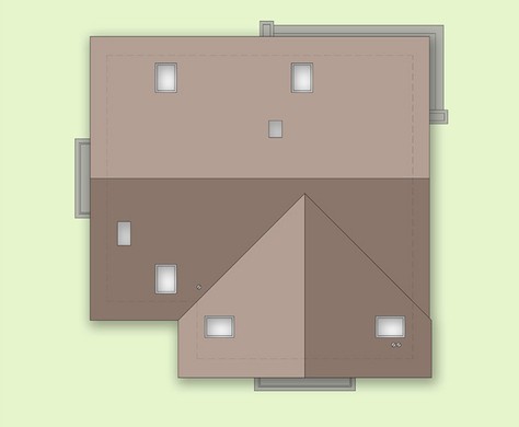 Планировка двухэтажного дома в современном стиле